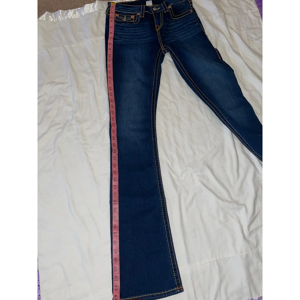 True Religion Slim fit boot cut blue jeans - Picture 5 of 6